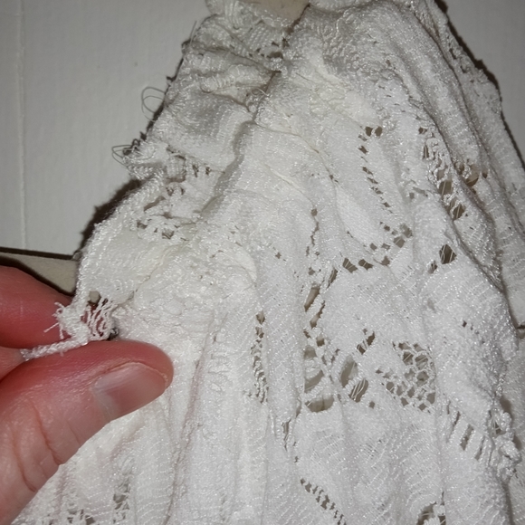 JohnPaulRichard Women's 3/4 Bell Sleeve White Blouse XL - Picture 5 of 7